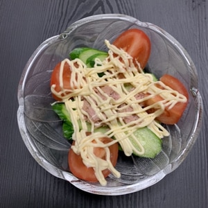 【簡単朝ご飯】野菜とシーチキン